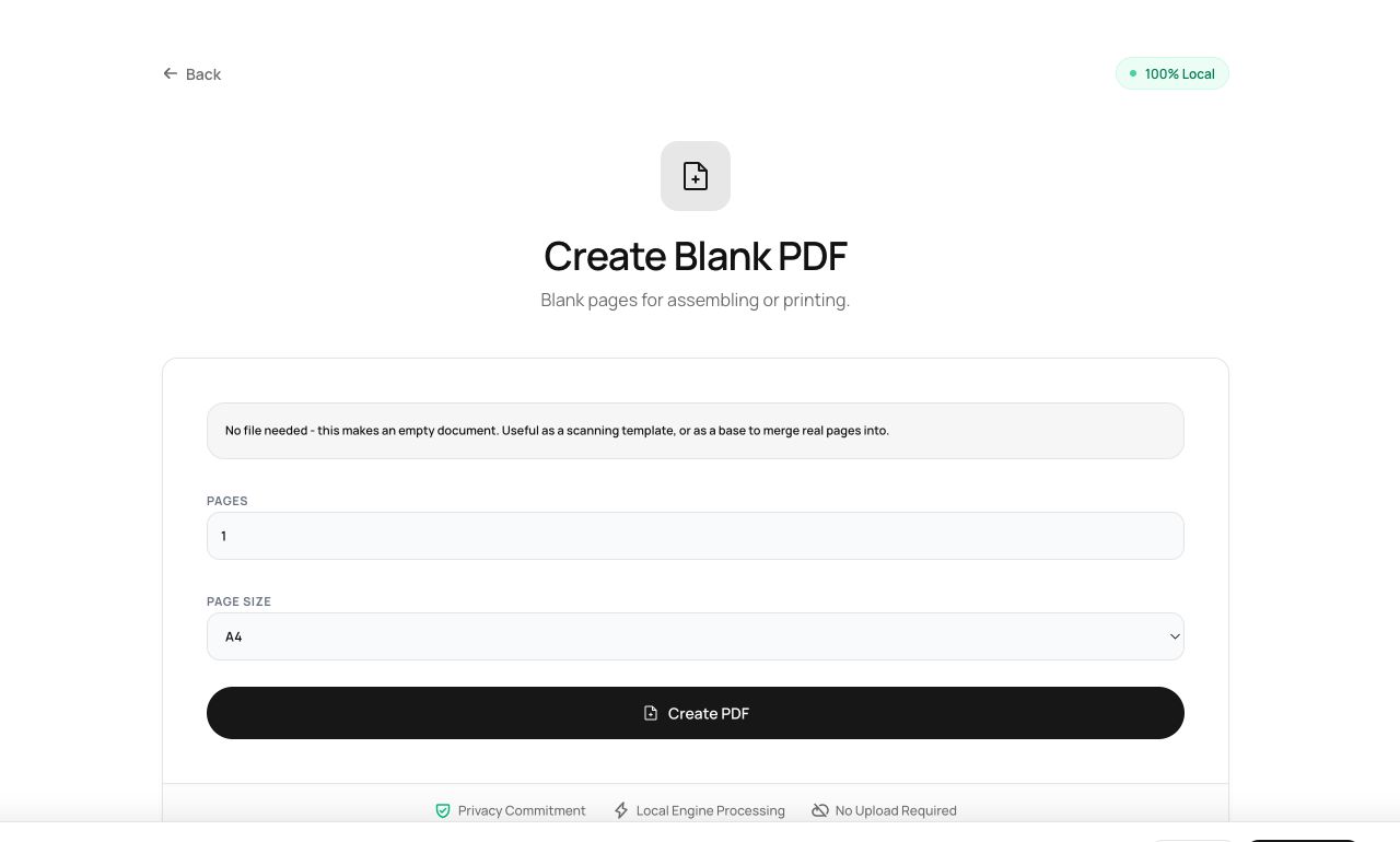 Why a Blank-PDF Generator Is Surprisingly Useful