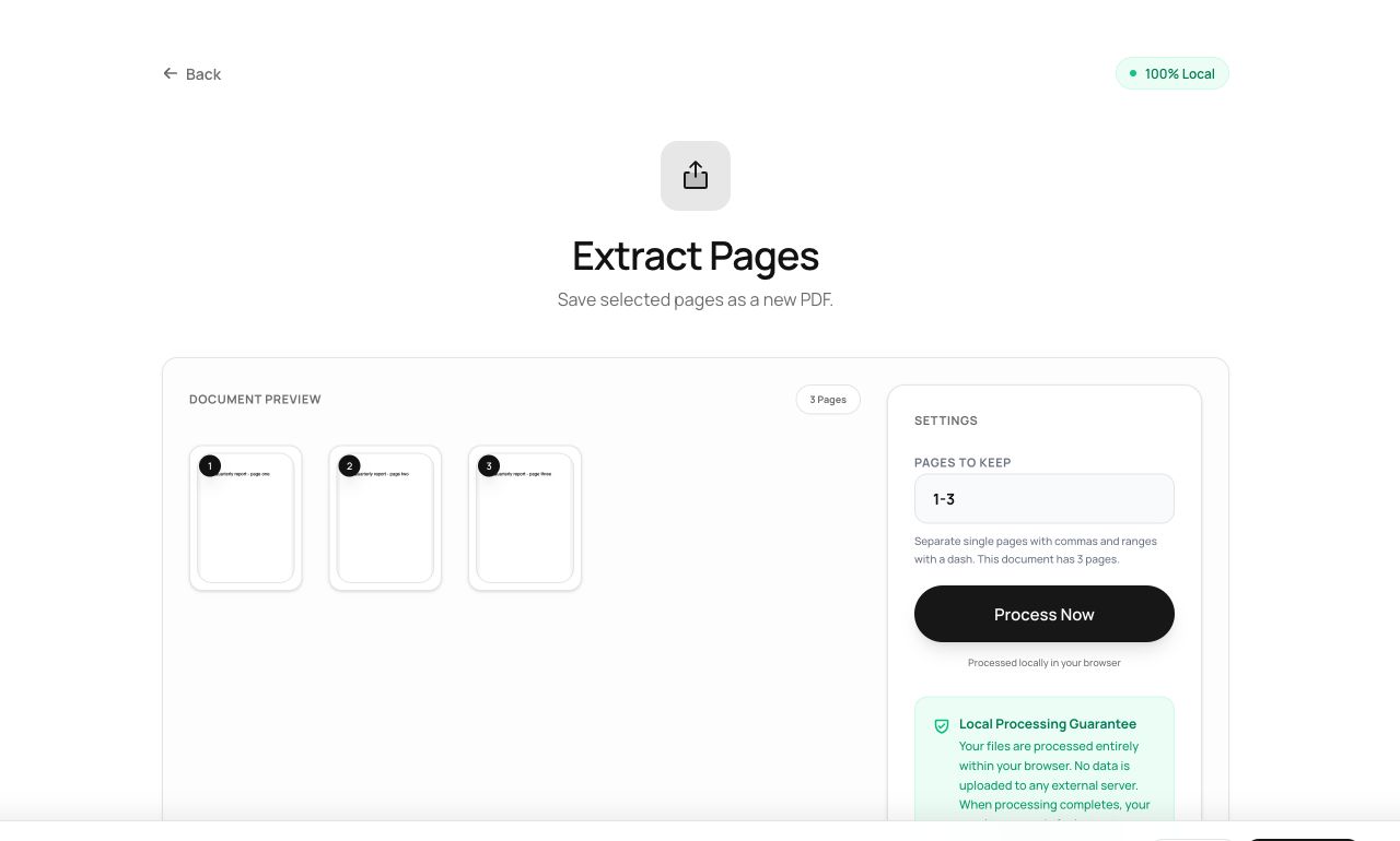 Pulling Specific Pages Out of a PDF (Without Acrobat)