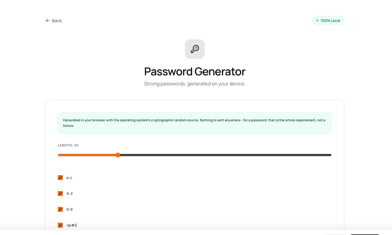 Generating Strong Passwords (With Honest Entropy Math)