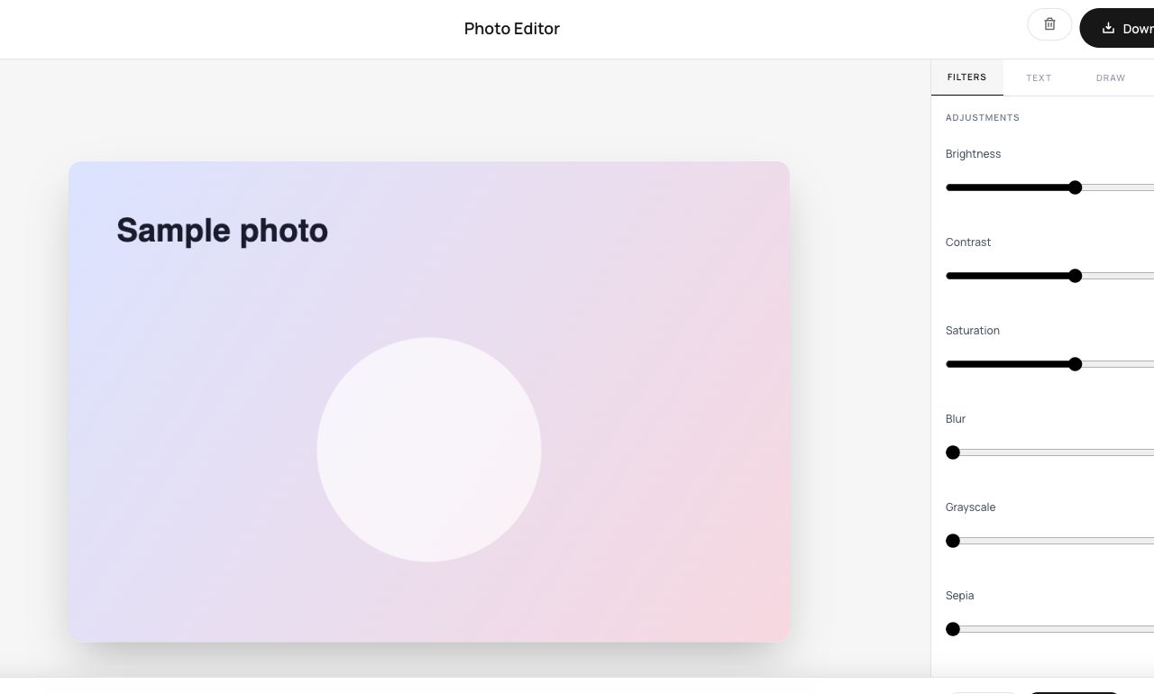 A Full Photo Editor That Never Phones Home