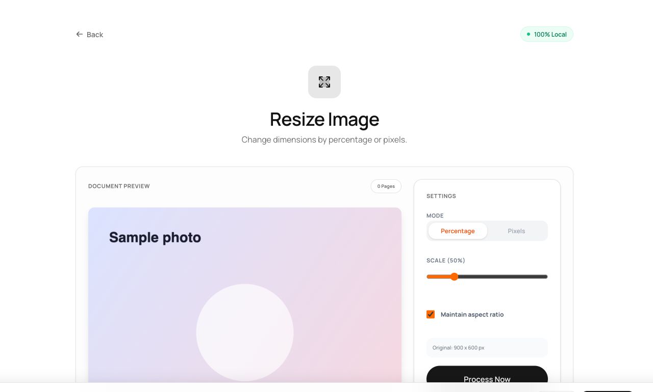 Resizing Images to Exact Dimensions Without Squashing
